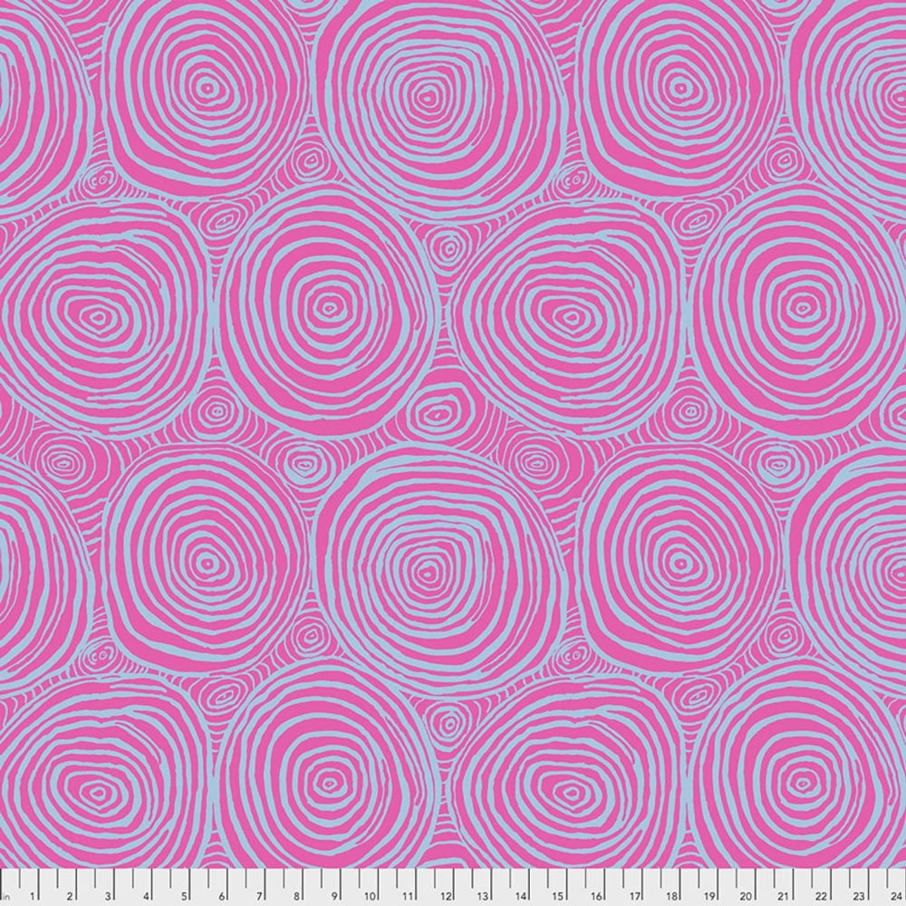 Onion Rings - Pink - QBBM001.PINK - Kaffe Fassett Quilt Backing