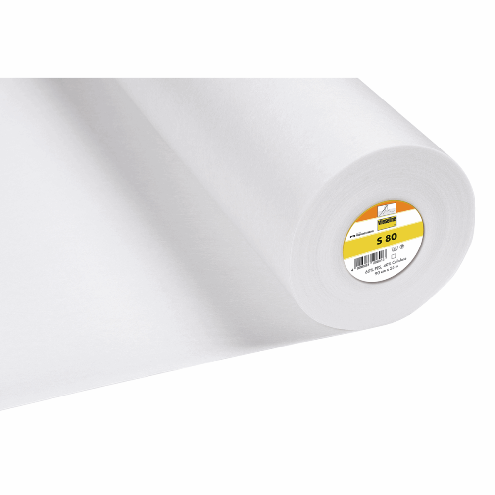 Vlieseline Extra Heavy Interlining (S80) - Sew-In - White - 30cm wide