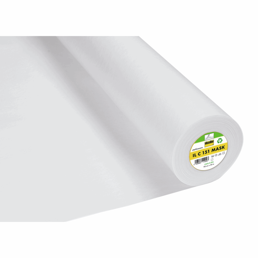 Vlieseline Standard Light Interlining  (L11 / 310) - Sew-In - White - 90cm wide