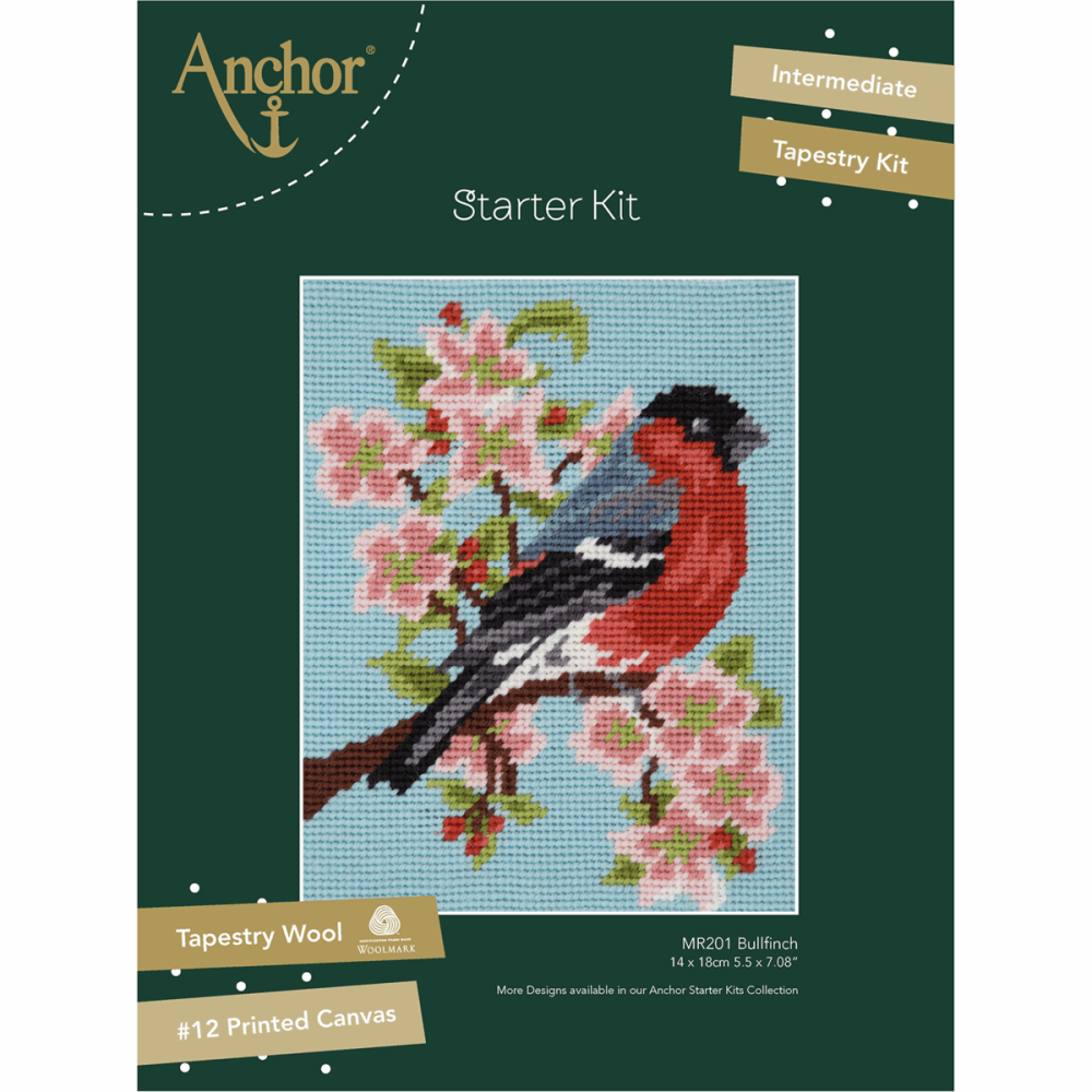 Tapestry Kit - Bullfinch & Blossom (Anchor)