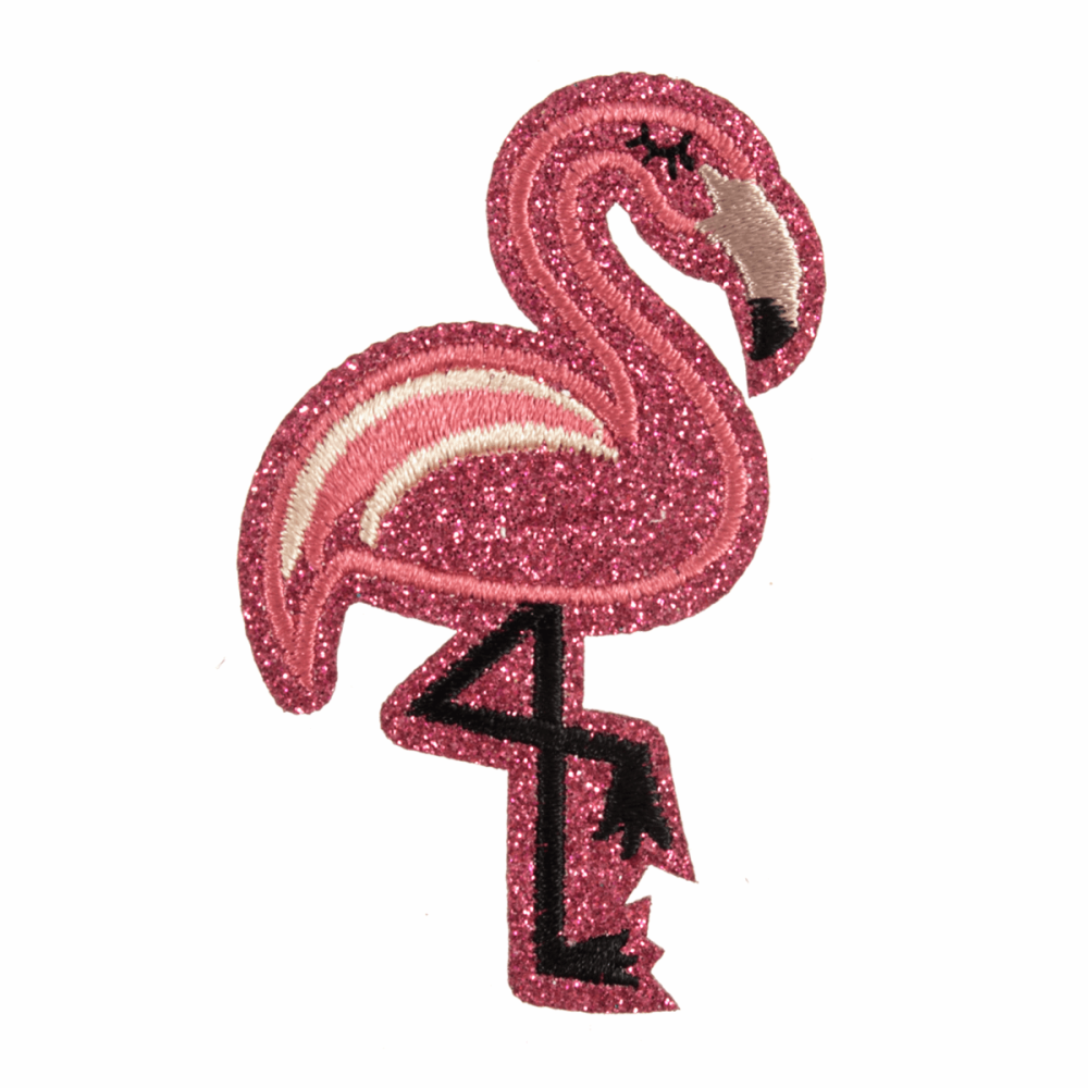 Motif - Flamingo - Glitter