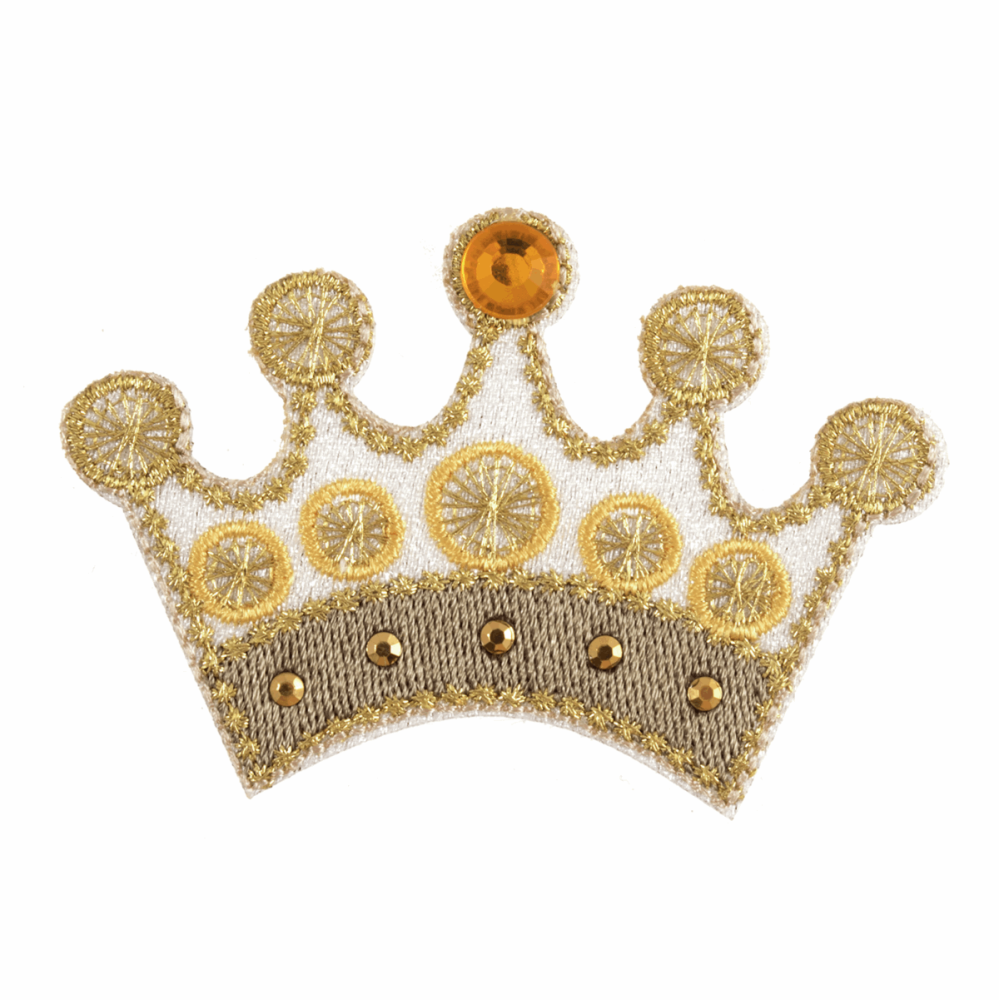 Motif - Crown - Gem Gold