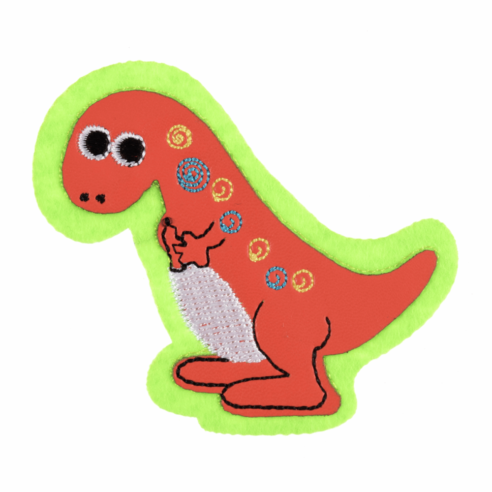 Motif - Dinosaur - Orange