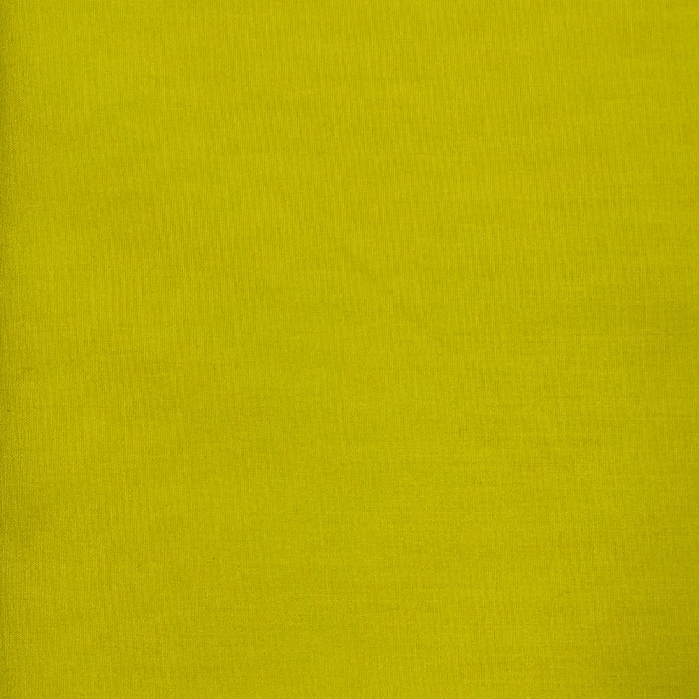 Poly Cotton Blend - Plain - Yellow