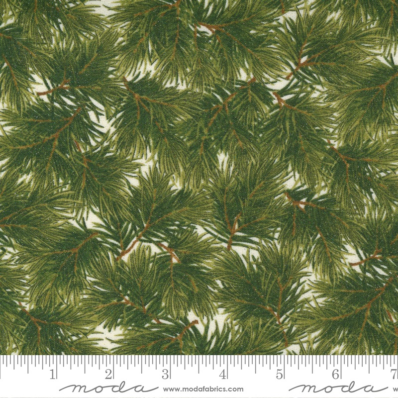 Moda - Sparkle Shine Glitter - Pine No. 33603 11GL (Snow)