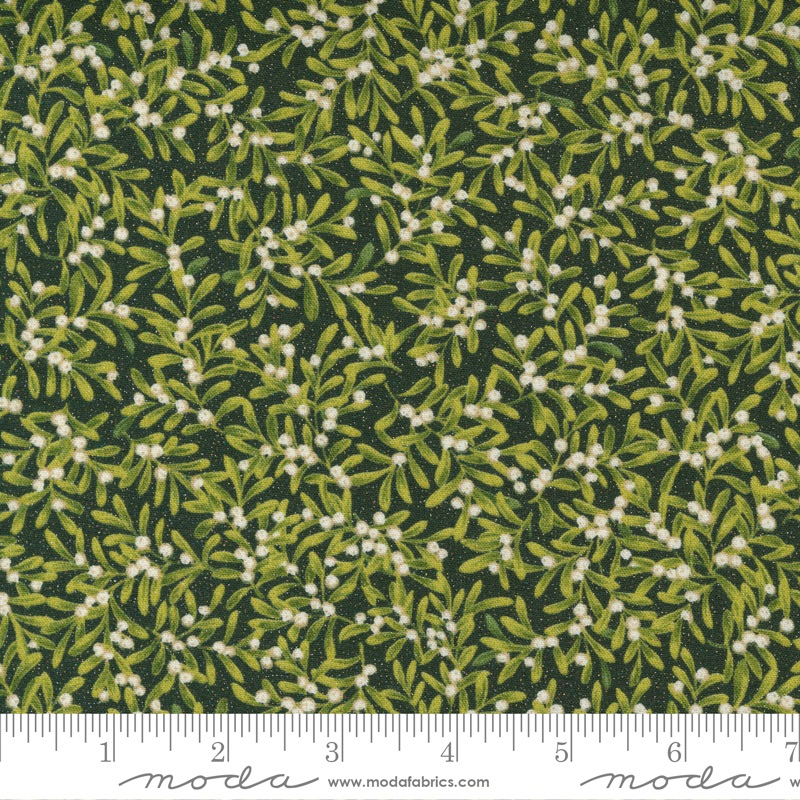 Moda - Sparkle Shine Glitter - Mistletoe No. 33605 14GL (Evergreen)