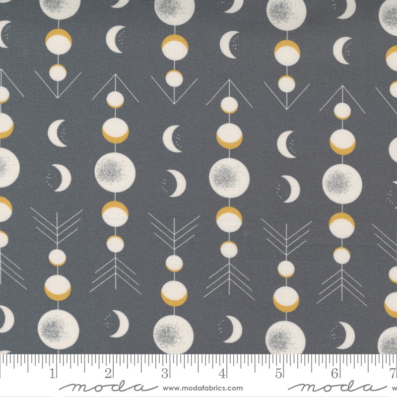 Moda - Through The Woods  - Moon Phases - 43116 12  (Charcoal)