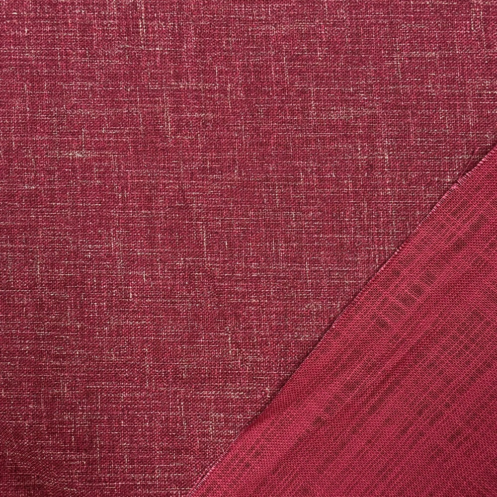 Sevenberry Japanese Fabric - Linen-Look - No. 88500 Colour: 1 - 3 (Red)