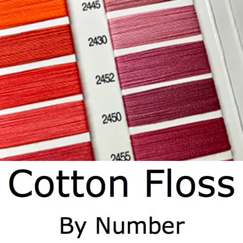 Cotton Floss By Number