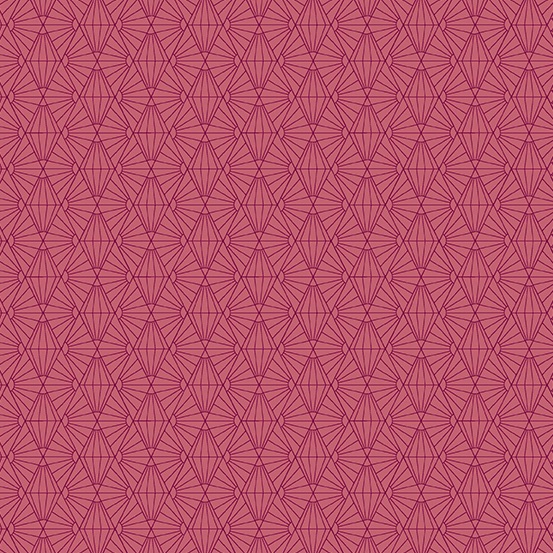 Giucy Giuce - Fabric from the Attic - Sunshine - A-9982-R (Boysenberry)