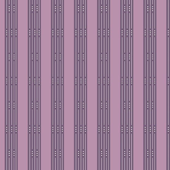 Giucy Giuce - Fabric from the Attic - Throughline - A-9977-P (Plum)