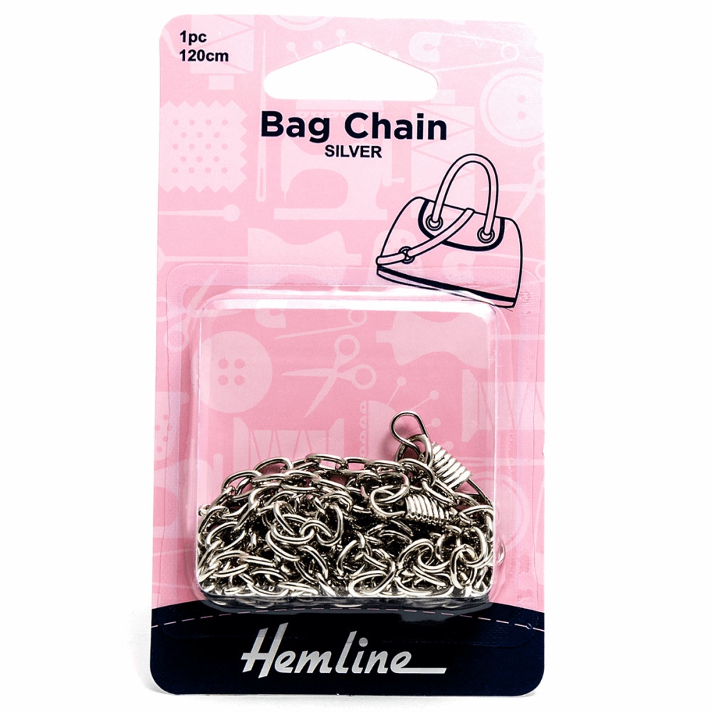 Bag Chain - Silver - 120cm (Hemline)