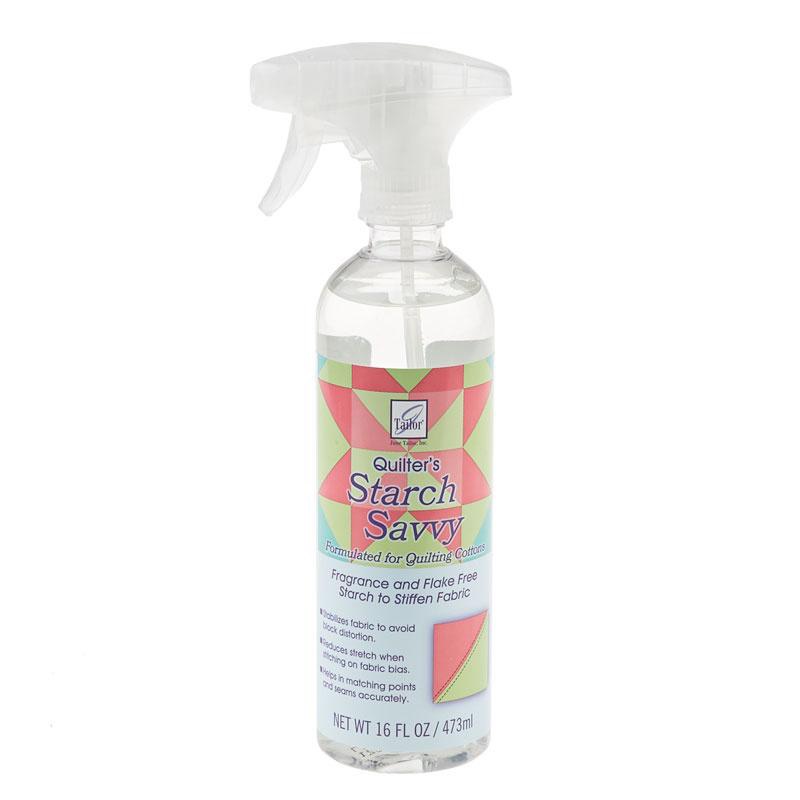 June Tailor’s Quilter's Starch Savvy - Scent Free - 16 fl oz / 473ml