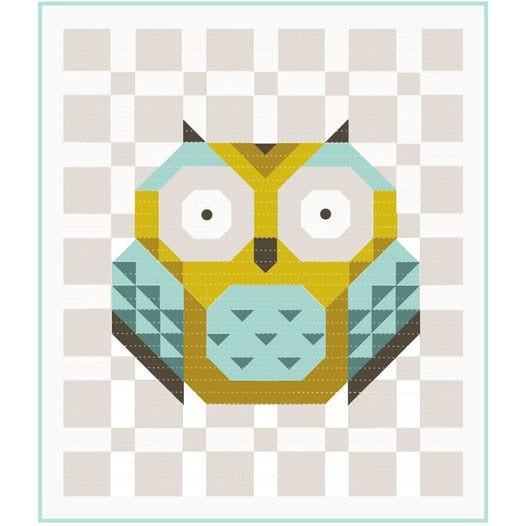 Moda - Bella Solids Little Owl - Quilt Kit