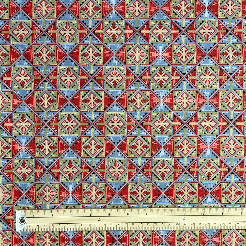 SALE! Fabric Freedom - Celtic Connection - F737 (Red)