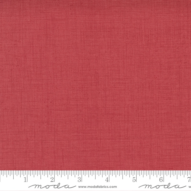 Moda - La Vie Boheme - Linen Texture - 13529 170  (Red) 