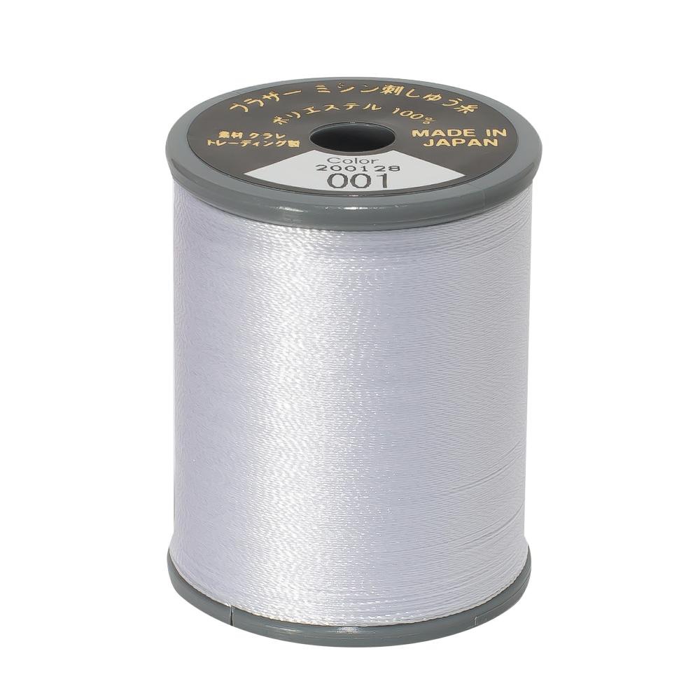 Brother Embroidery Thread  #50 - 001 White