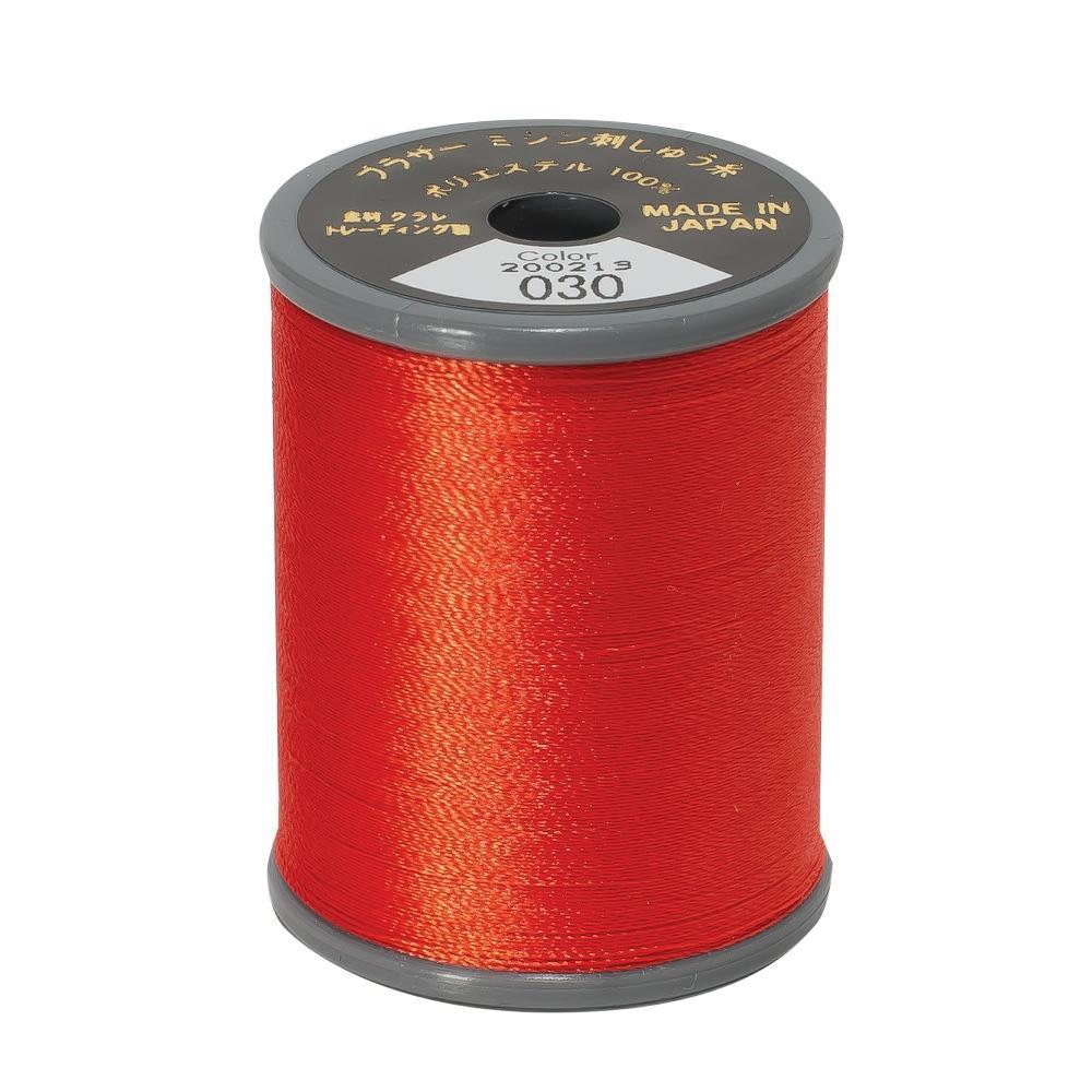 Brother Embroidery Thread  #50 - 030 Vermillion