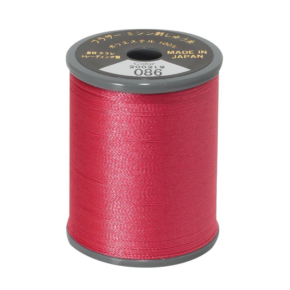 Brother Embroidery Thread  #50 - 086 Deep Rose
