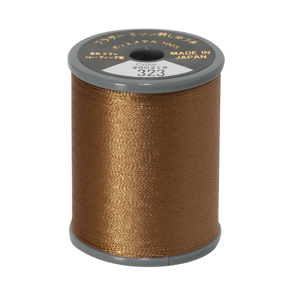 Brother Embroidery Thread  #50 - 323 Light Brown