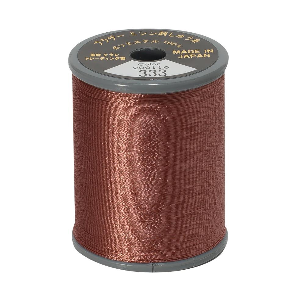 Brother Embroidery Thread  #50 - 333 Amber Red