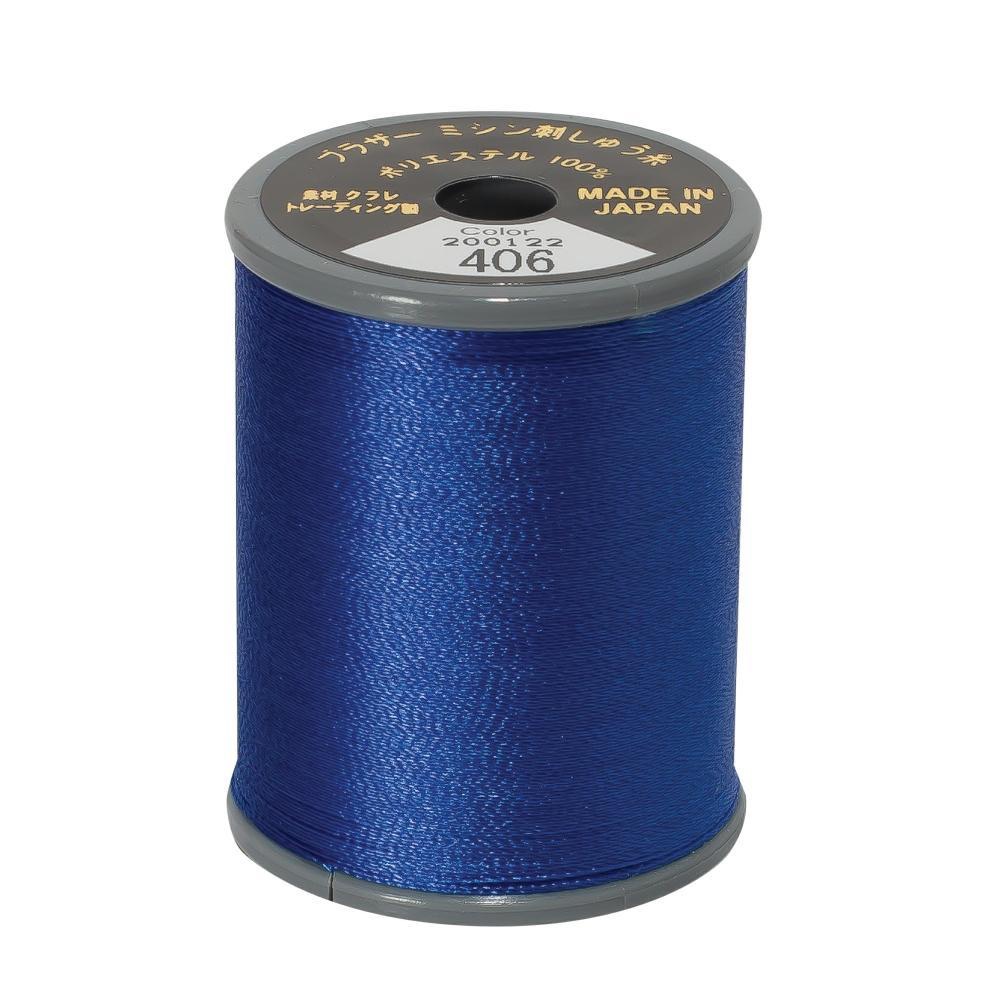 Brother Embroidery Thread  #50 - 406 Ultramarine