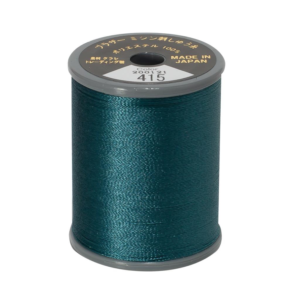 Brother Embroidery Thread  #50 - 415 Peacock Blue