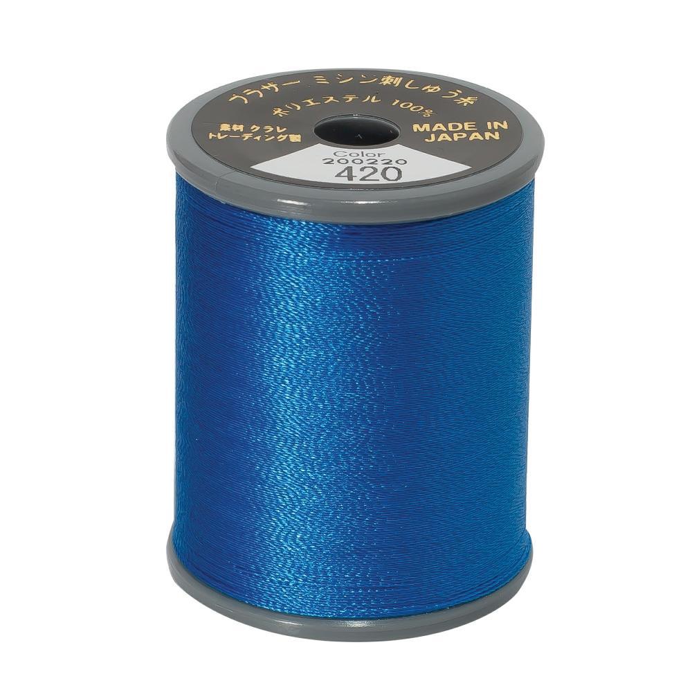 Brother Embroidery Thread  #50 - 420 Electric Blue