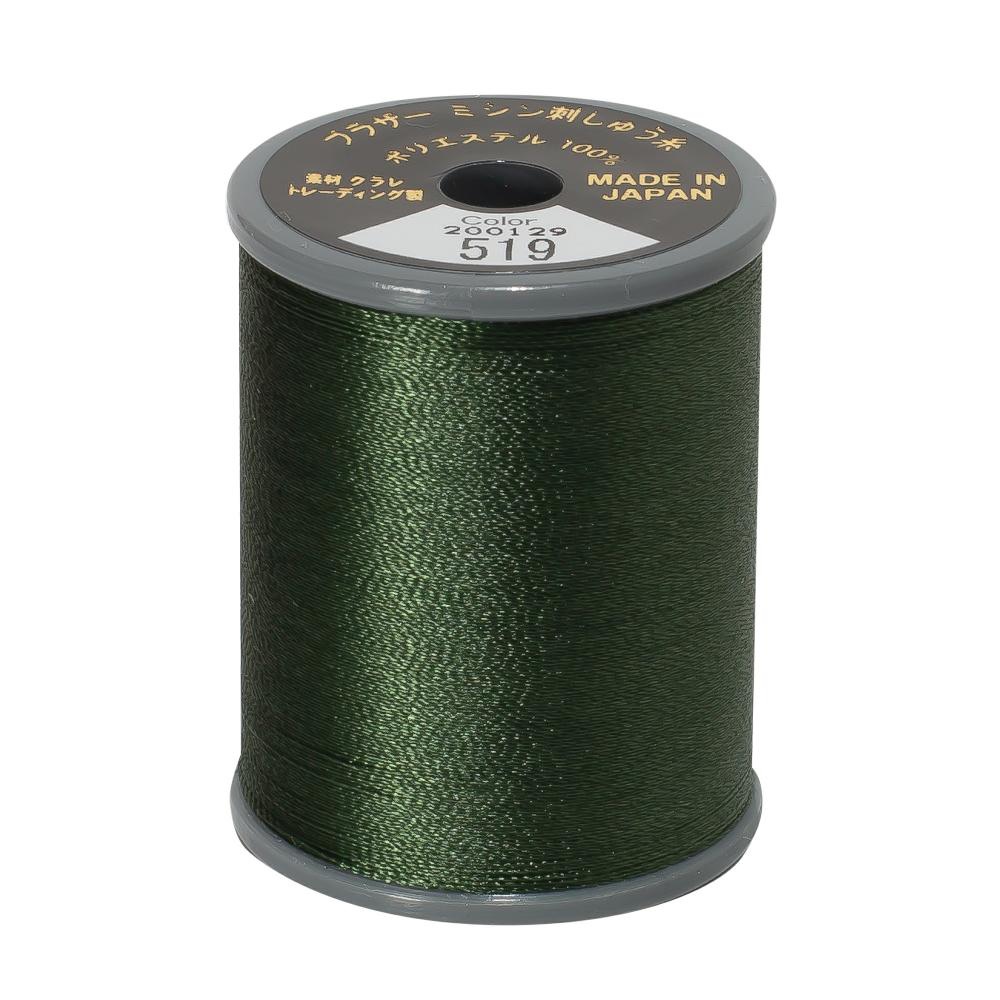 Brother Embroidery Thread  #50 - 519 Olive