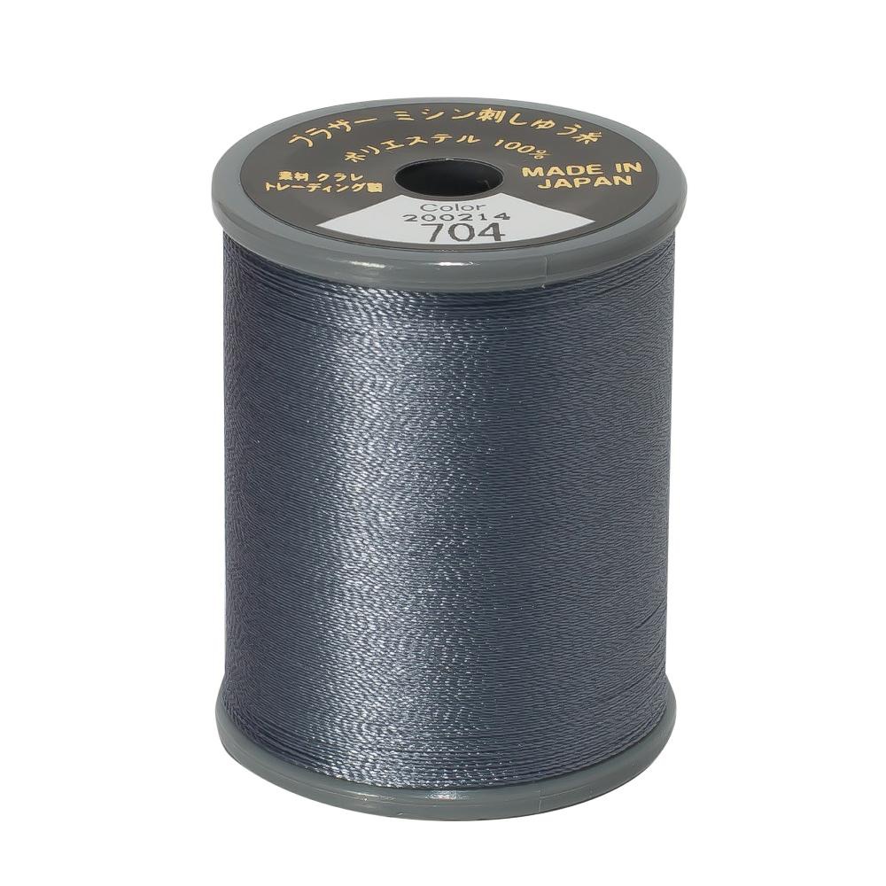 Brother Embroidery Thread  #50 - 704 Pewter
