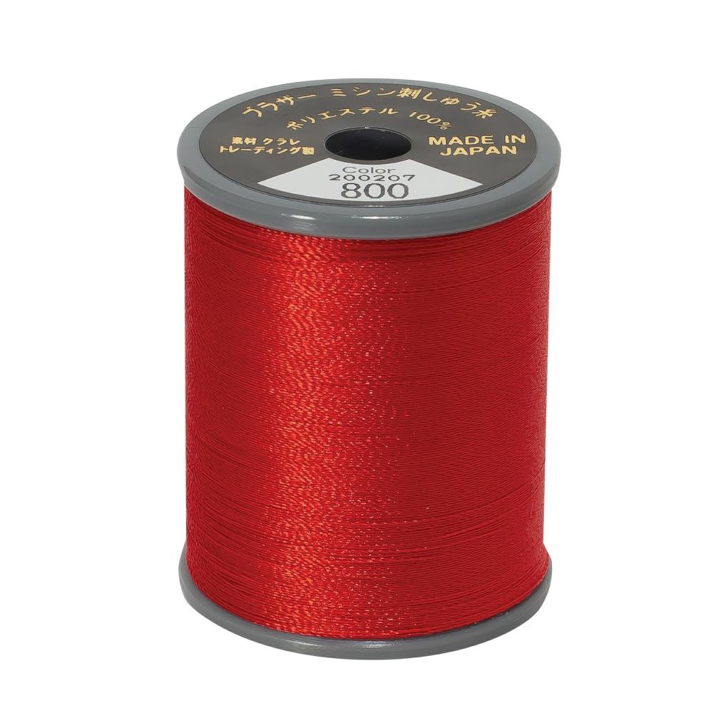 Brother Embroidery Thread  #50 - 800 Red