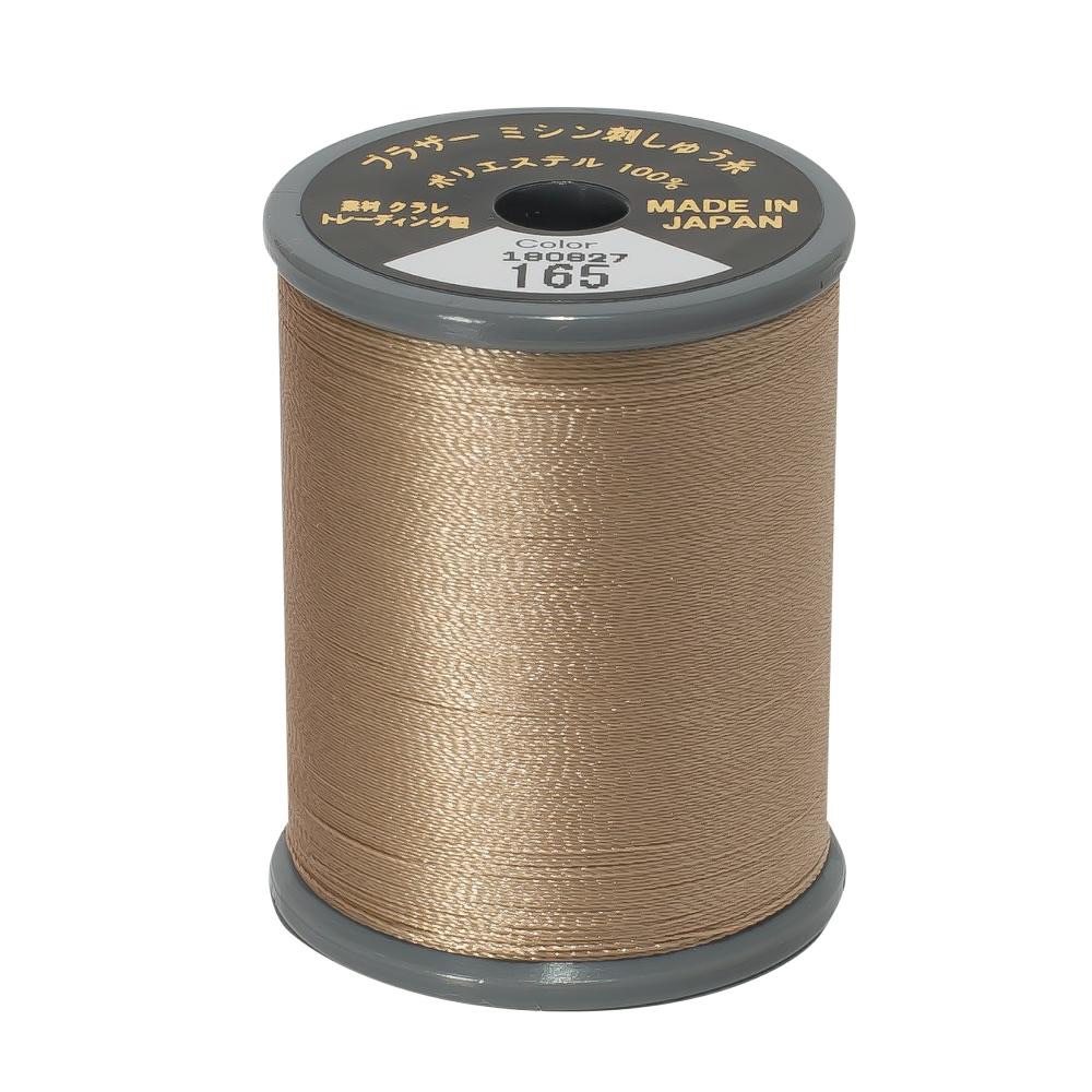 Brother Embroidery Thread  #50 - 165S Light Beige