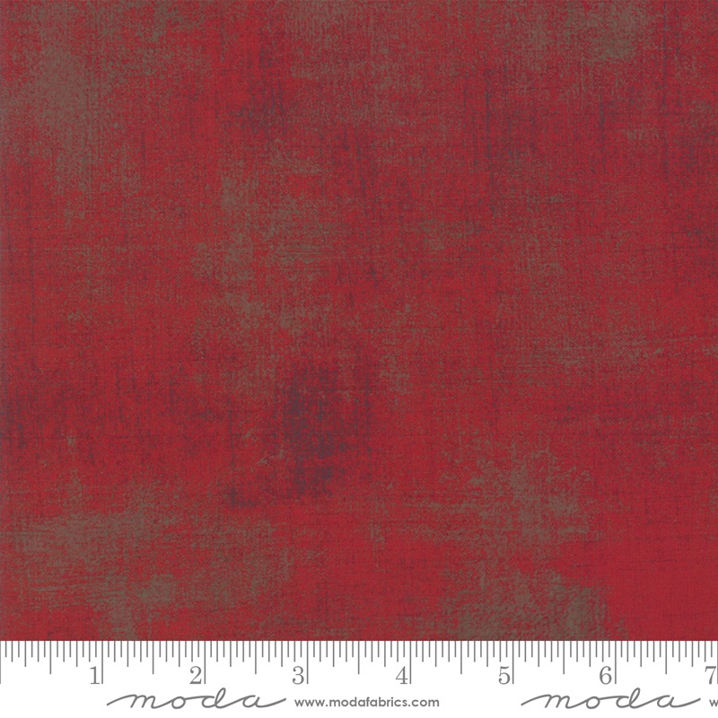 Moda - Backing Fabric (108" wide) - Grunge - Maraschino Cherry - No. 11108 82