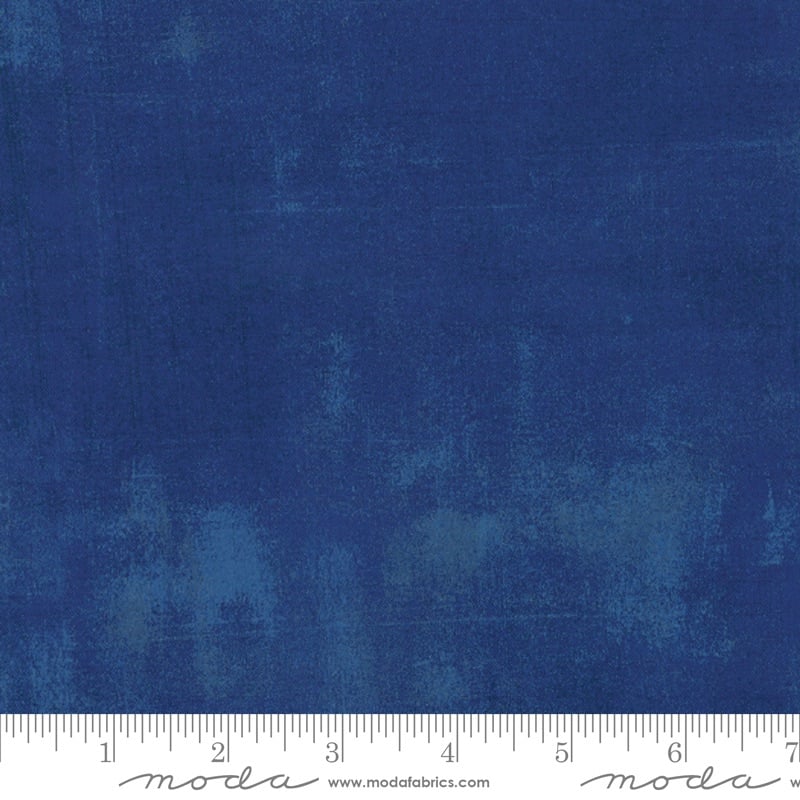 Moda - Backing Fabric (108" wide) - Grunge - Cobalt - No. 11108 223
