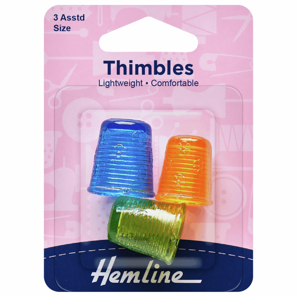 Lightweight Thimbles - Small / Medium (Hemline)
