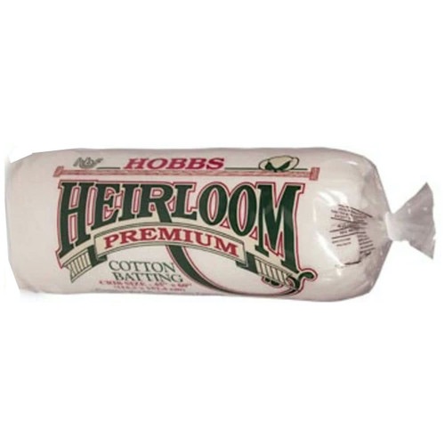 Wadding - 80% Cotton 20% Polyester - Crib Size - 45" x 60" - Hobbs Heirloom Premium (HL45)