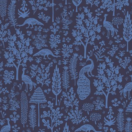 Moda - Camont by Rifle Paper Co. - Menagerie Silhouette - 304090-39 (Navy)
