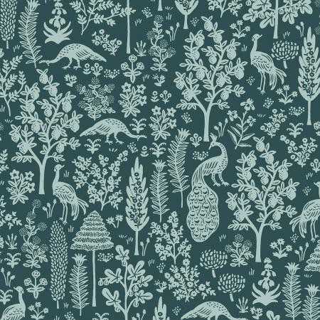Moda - Camont by Rifle Paper Co. - Menagerie Silhouette - 304090-41 (Emerald)