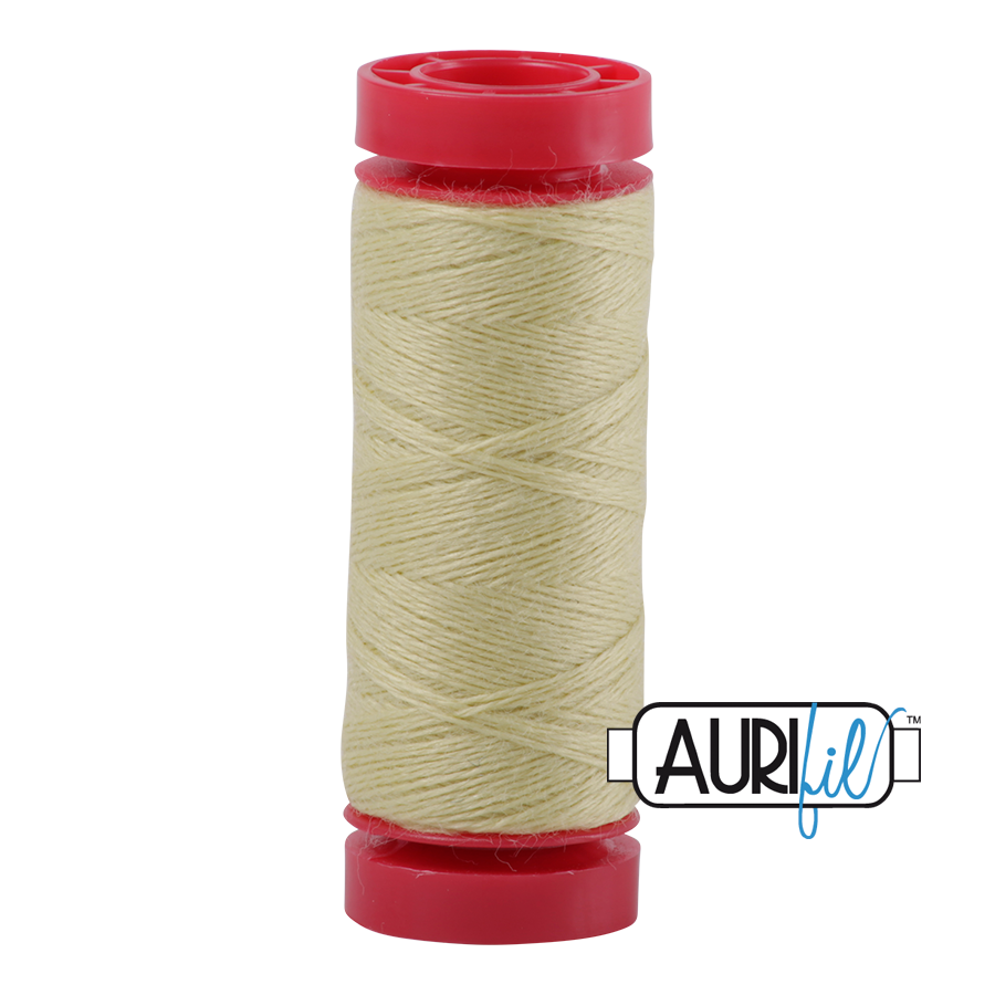 Aurifil Wool 12wt - 8112 Key Lime - 50 metres
