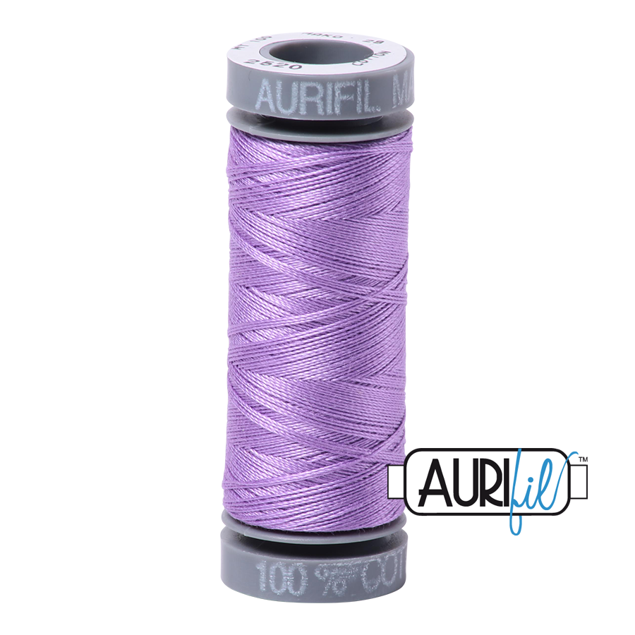 Aurifil Cotton 28wt - 2520 Violet - 100 metres