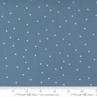 Moda - Meander - Tiny Square Dot - 24586 17 (Indigo)