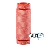 Aurifil Cotton 50wt - 2220 Light Salmon - 200 metres
