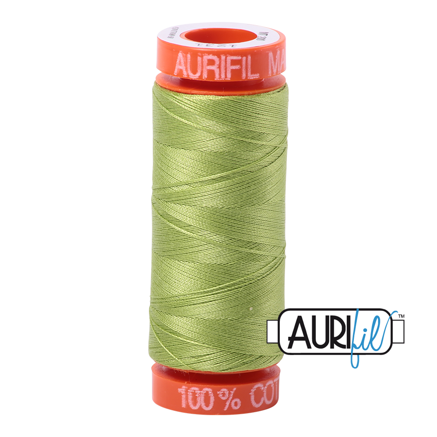 Aurifil Cotton 50wt - 1231 Spring Green - 200 metres