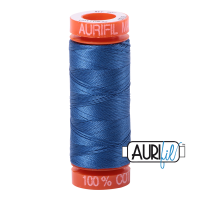 Aurifil Cotton 50wt - 2730 Delft Blue - 200 metres