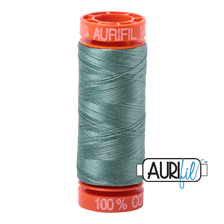 Aurifil Cotton 50wt, 2850 Medium Juniper