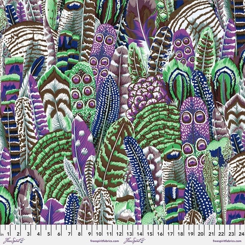 Feathers - Contrast - PWPJ055.CONTRAST - Kaffe Fassett Collective