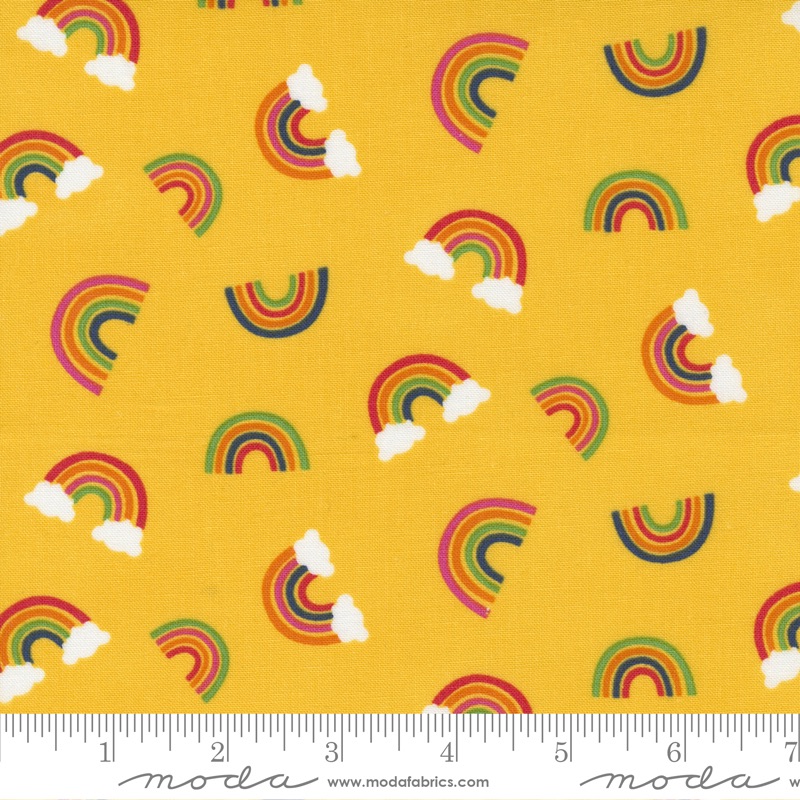 Moda - Rainbow Garden - Rainbows - No. 35362 14 (Sunshine)