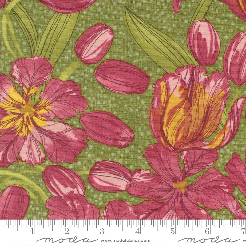 Moda - Tulip Tango - Tulips - No. 48710 16  (Sprig)