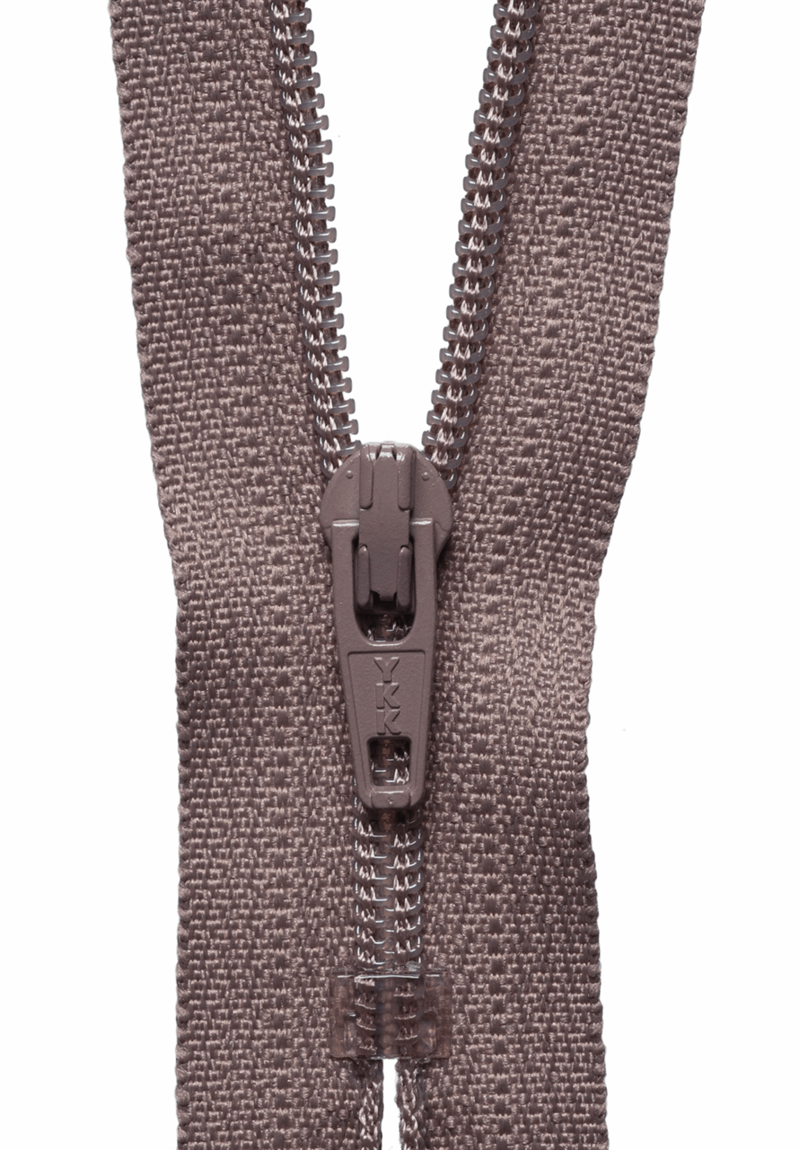 Nylon Dress and Skirt  Zip - Mink - 15cm / 6in