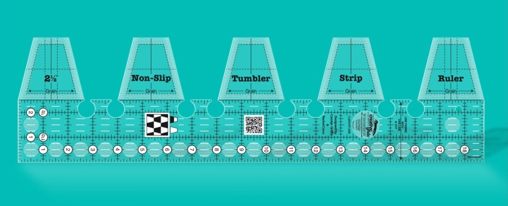 Tumbler Single Strip Ruler (Creative Grids)